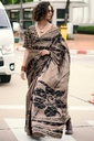 Satin silk saree