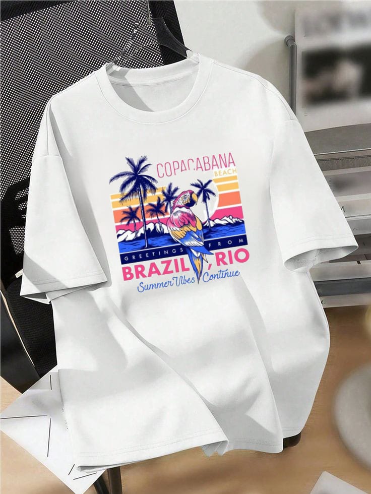 Summer Vibes with Brazil, Rio T-Shirt