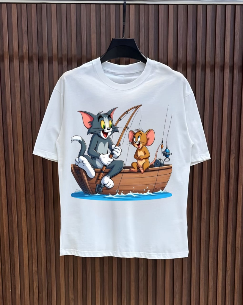 Toons Tom & Jerry Printed T- Shirt